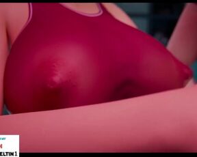 Aunt Cass And Elastigirl Do Hot Double Bbc Blowjob And Getting Cum In Mouth | Hottest Cartoon Hentai