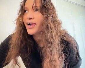 Michelle Makes Daddy's Request, Fingers in Her Ass and Licking Fingers.