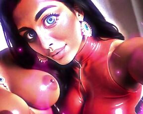 Hot Girl Sex in Cum Party.curvy Woman with Big Tits, Big Dick,cumshot, Hot Sex, Bukkake