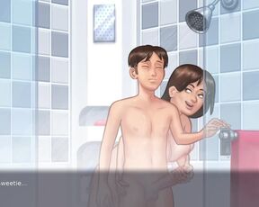 Debbie Helps Him When He Is In The Shower(18+) - Summertime Saga New Update