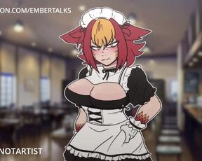 Bullied & Eaten by a Tomboy Maid! [Vore] [Stomach Noises]