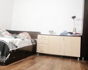 Sexy Wife Workout at Home Naked