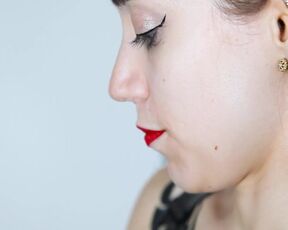 Urethral Sounding and Locking up His Cock - Double Latex Domination with Miss Medea
