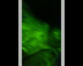 Neon Pink Yellow Black Light ( Full Video for Fan Club Join now Watch me Drip on her Strap)