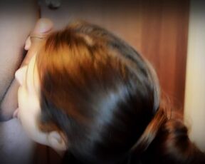 Deep Juicy Blowjob from a Lustful Bitch who Loves Dicks