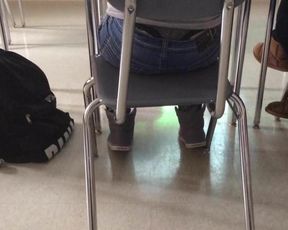 Not teen in class thong slip last part