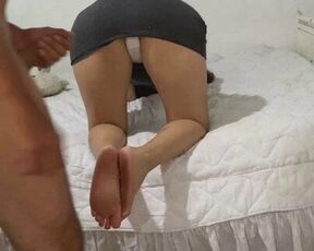Step Mom Gives Me Tour of the New House and her New Tits - N