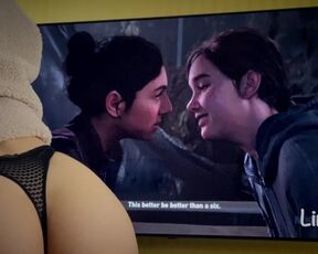 THE LAST OF US PART 2, ELLI AND DINA TURN ME ON. QUICK FINGERS MASTURBATION - MONOLOLA